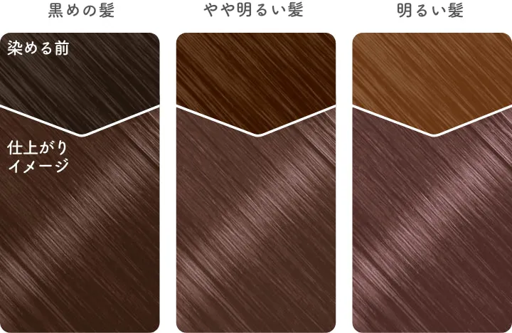 ほの甘く心ときめく ビューティラボ ホイップヘアカラー さくらピンク 仕上がりイメージ画像